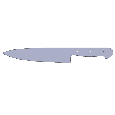 Küchenmesser europäisch ca. 21cm Klingenlänge