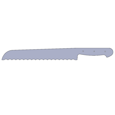 Brotsäge ca. 24-27cm Klingenlänge