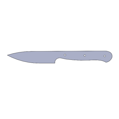 Gemüsemesser europäisch ca. 9cm Klingenlänge